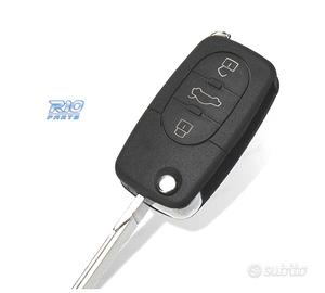ALLOGGIAMENTO CHIAVE AUDI QUADRATA 3 PULSANTI CON 