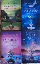 LUCINDA RILEY 4 LIBRI SERIE SETTE SORELLE- OTTIMI
