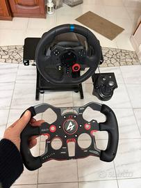 Volante Logitech G29, cambio, stand, corona racing