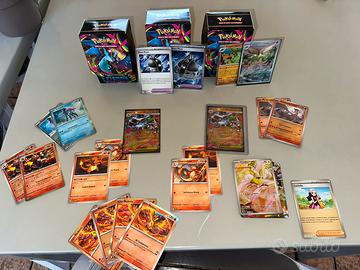 !!! LOTTO  FIAMME SPETTRALI 2x CHARIZARD X