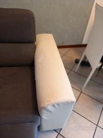 divano con penisola a sx