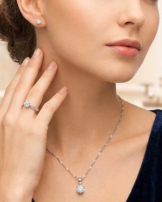 Parure di gioielli in argento 925 e zirconi 