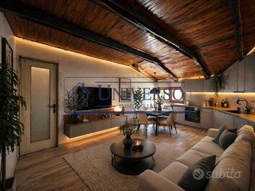 Attico / Mansarda di 46 m² con 2 locali a Pontecur