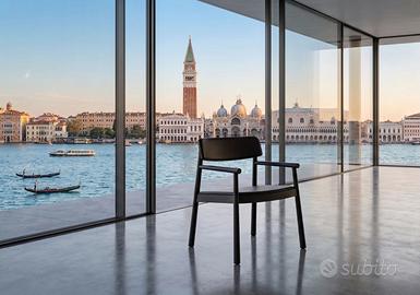 Poltrona in pelle Normann Copenhagen Timb Lounge