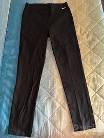 Pantaloni donna neri elasticizzati taglia M