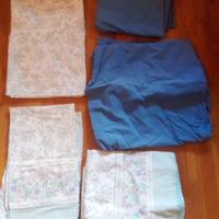coperta matrimoniale + lenzuola/copri cuscini vari