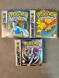 Trilogia johto : pokemon cristallo oro argento