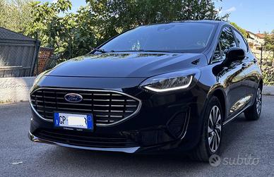 Ford Fiesta 2023 Titanium 1.1 Benzina Nera MK 7