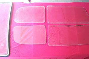 Set completo di vetri per Fiat Balilla