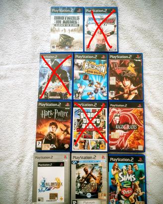 Lotto o Singoli Giochi PS2 