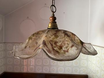 Lampadario artigianale La Murrina anni 80