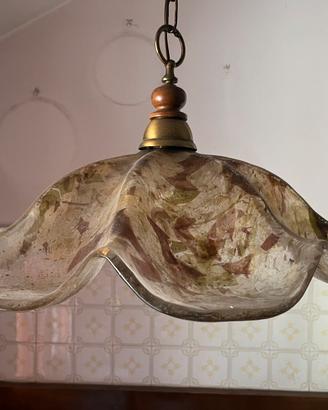Lampadario artigianale La Murrina anni 80
