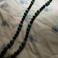 Collana vintage con susta argento 