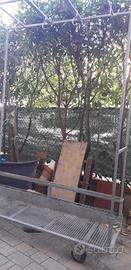 mobile giardino in ferro zincato