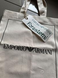 Tote bag Emporio Armani, nuova,