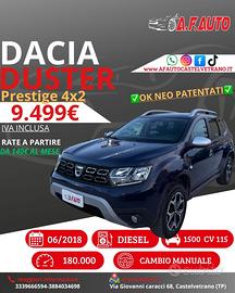 Dacia Duster 1.5 dCi 8V 110 CV 4x4 Prestige
