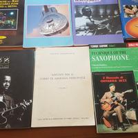 Musica libri chitarra e sax