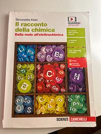 libro scolastico “il racconto della chimica” dall’