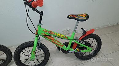 Bicicletta bambino 14 pollici colore verde