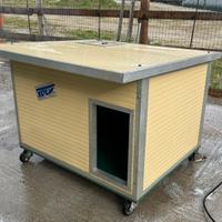 Cuccia per cani coibentata con veranda RETEX