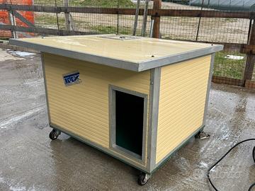 Cuccia per cani coibentata con veranda RETEX