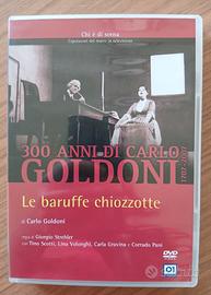 Set n. 5 DVD Teatro di Carlo Goldoni