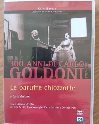 Set n. 5 DVD Teatro di Carlo Goldoni