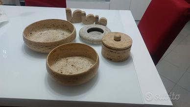 arredamento travertino anni 70