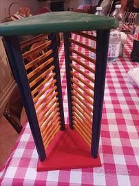 porta CD in legno