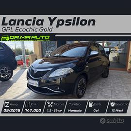 Lancia Ypsilon 1.2 69 CV GPL Ecochic Gold