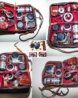 KW PRAKTINA borsa obiettivi accessori VINTAGE