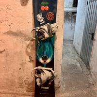 Tavola Snowboard Burton 156 con attacchi Burton