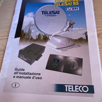 Parabola automatica camper telesat