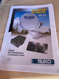 Parabola automatica camper telesat