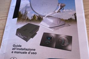 Parabola automatica camper telesat