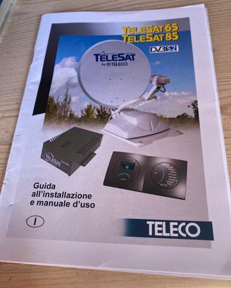 Parabola automatica camper telesat