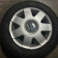 4 gomme 4 stagioni 185/60 R14 82H con cerch—500km