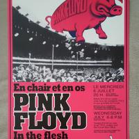 PINK FLOYD POSTER LOCANDINA TOUR LIVE