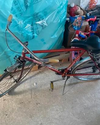 Bicicletta vintage bianchi