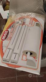 BOX Portarotoli NUOVO x parete + GRATTUGIA inox