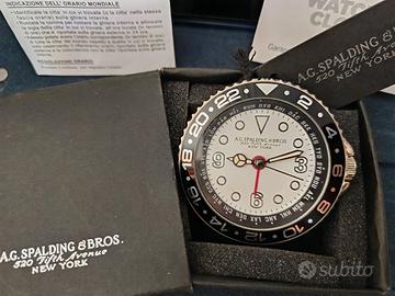 Sveglia Da Viaggio GMT Travel Bianca A.G. Spalding