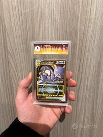 Carta Pokemon Mewtwo Vastro Gold graad 8 ITA