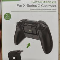 Set 2 batterie ricaricabili per controller XBox