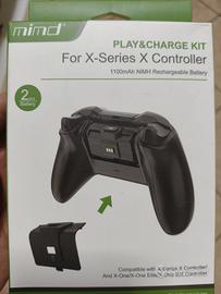 Set 2 batterie ricaricabili per controller XBox