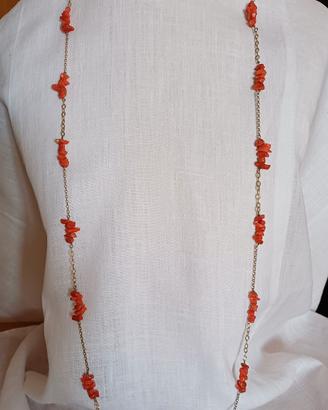 collana corallo