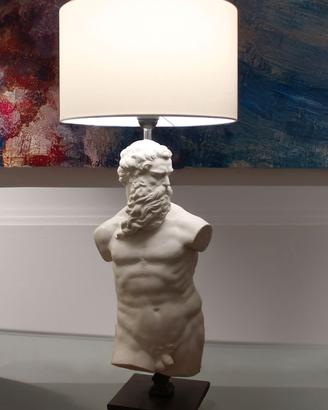 Lampada Nettuno scultura