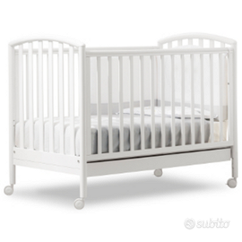 Lettino bambini PALI made in Italy bianco