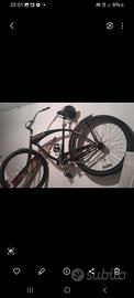 BICI CUSTOM MANHATTAN ARTIGIANALE CON SCRITTA PERS