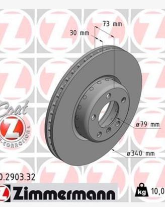 Coppia Dischi freno 340mm anteriori bmw m sport