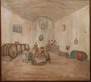 Luigi de Angelis Ischia olio su tela